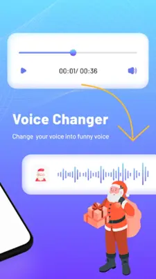 Voice Changer - Audio Editor android App screenshot 1