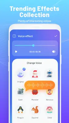 Voice Changer - Audio Editor android App screenshot 4